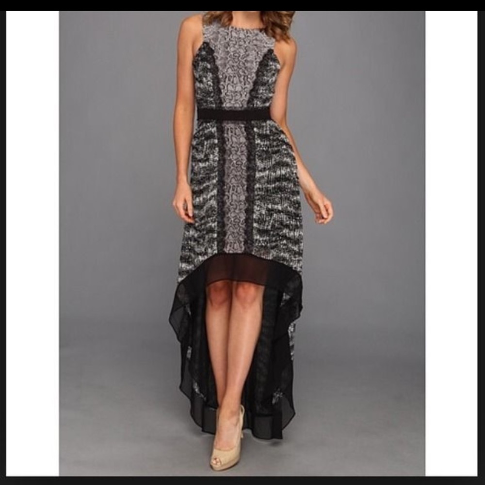 BCBGMaxazria High-Low Dress